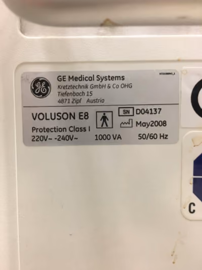 2008 GE Voluson E8 Expert, photo 6