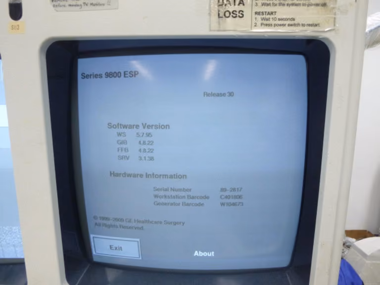 2004 GE OEC9800 ESP, photo 5