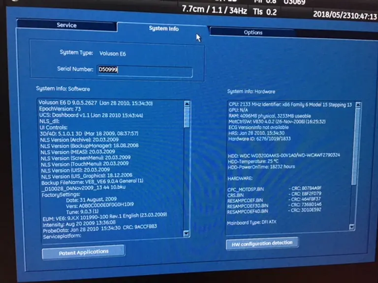 2010 GE Voluson E6 BT_09, photo 2