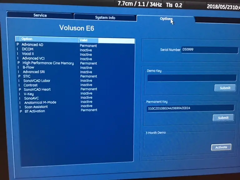 2010 GE Voluson E6 BT_09, photo 3