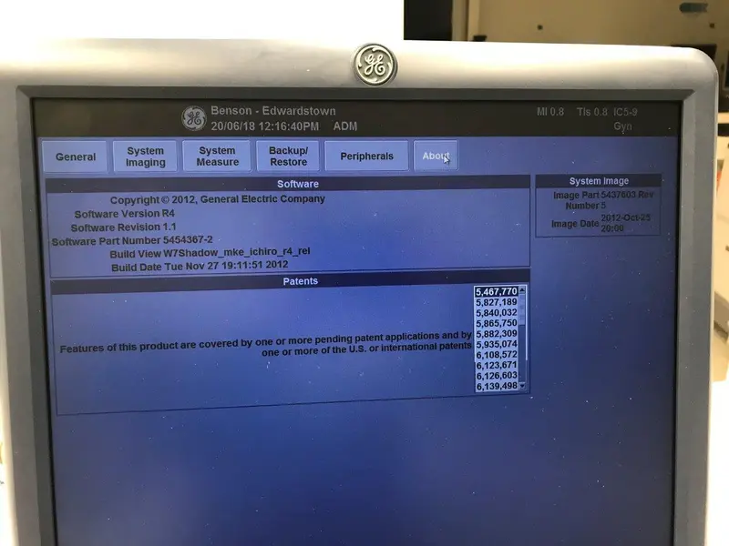 2013 GE Logiq E9 with 4D option, photo 4