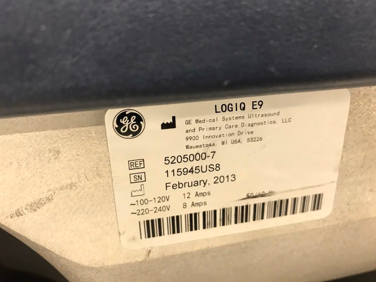 2013 GE Logiq E9 with 4D option, photo 7