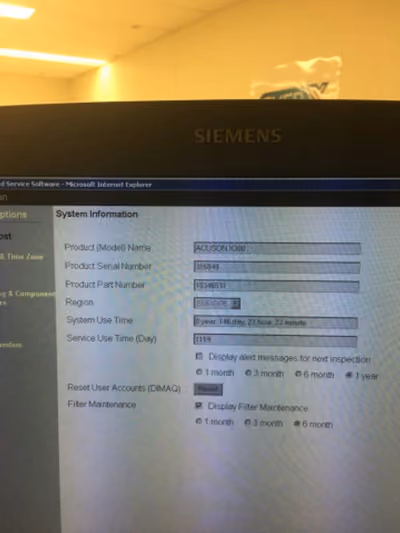 2010 Siemens Acuson X300, photo 5