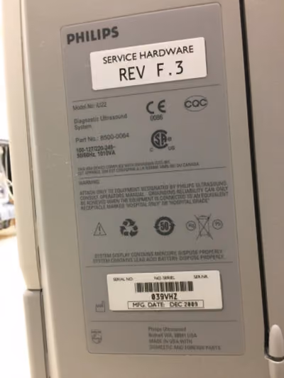 2009 Philips iU 22 Cart F.3, photo 6