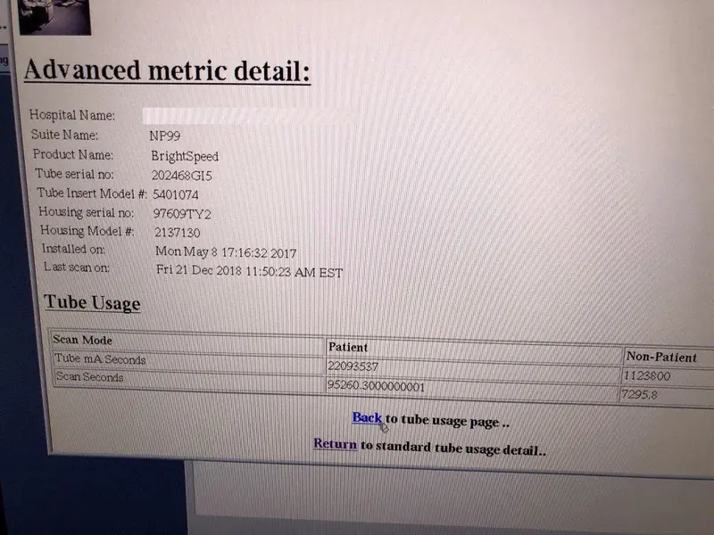 2009 GE Brightspeed 16, photo 4