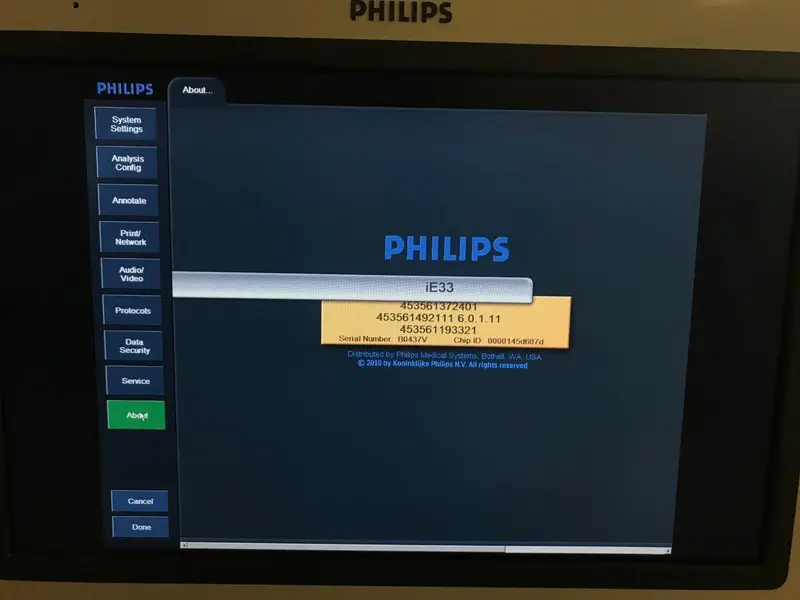 2011 Philips iE33 Cart G.1, photo 2