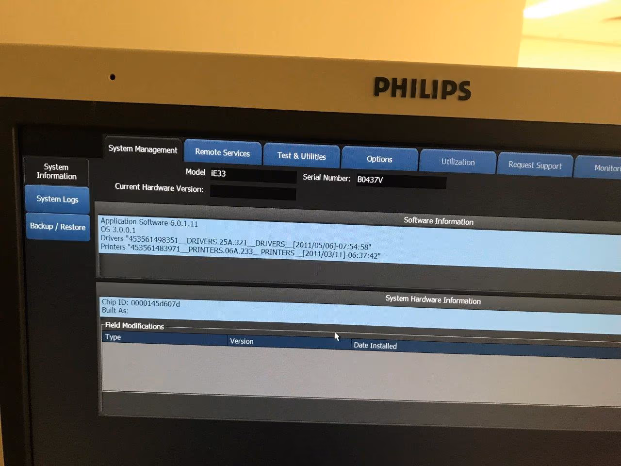 2011 Philips iE33 Cart G.1, photo 6