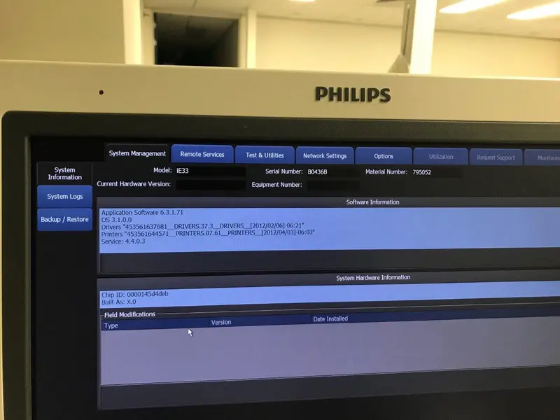 2011 Philips iE33 Cart G.1, photo 4