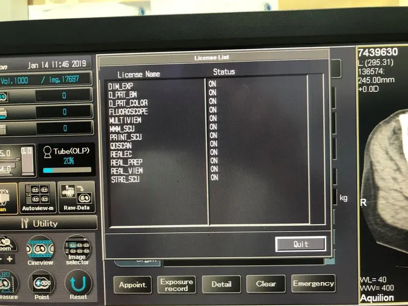 2008 Toshiba Aquilion 16, photo 3