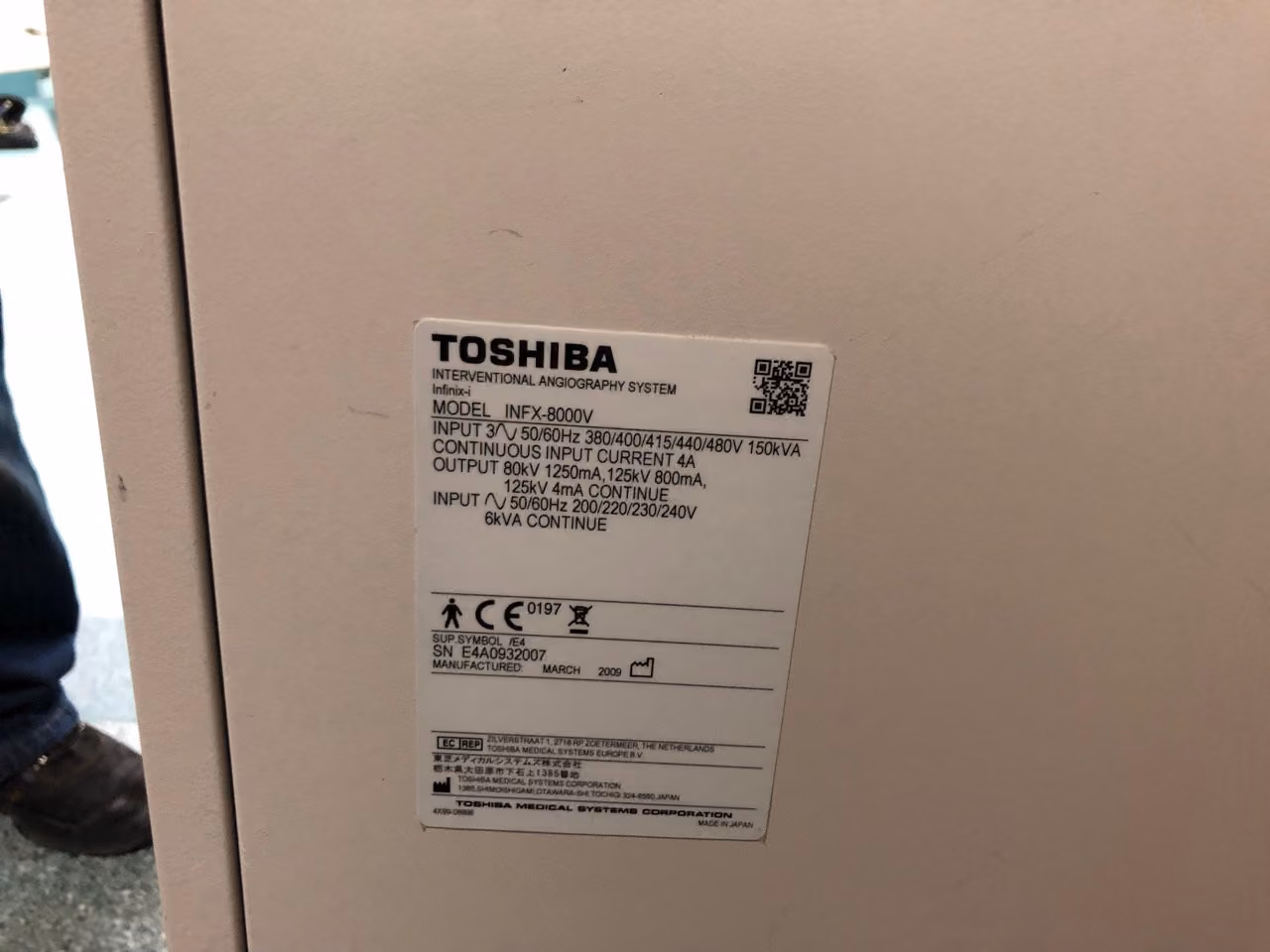 2009 Toshiba Infinix 8000D Cathlab, photo 8