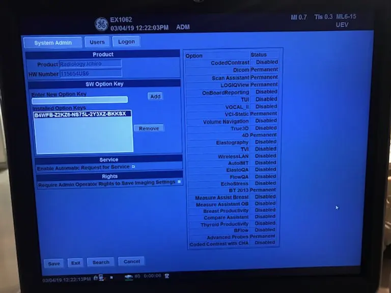 2013 GE Logiq E9, photo 4