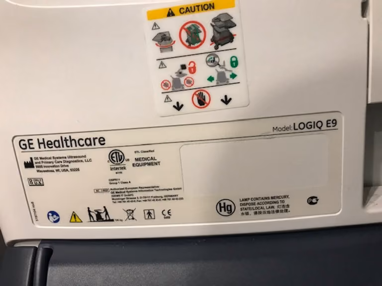 2013 GE Logiq E9, photo 5
