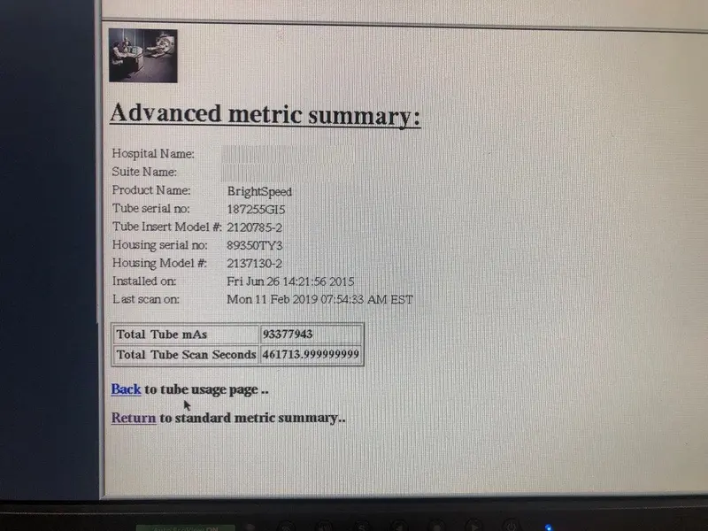 2008 GE Brightspeed 16, photo 3