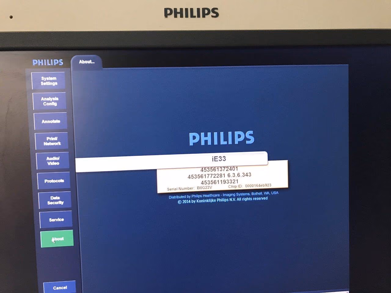 2012 Philips iE33 Cart G.1, photo 7