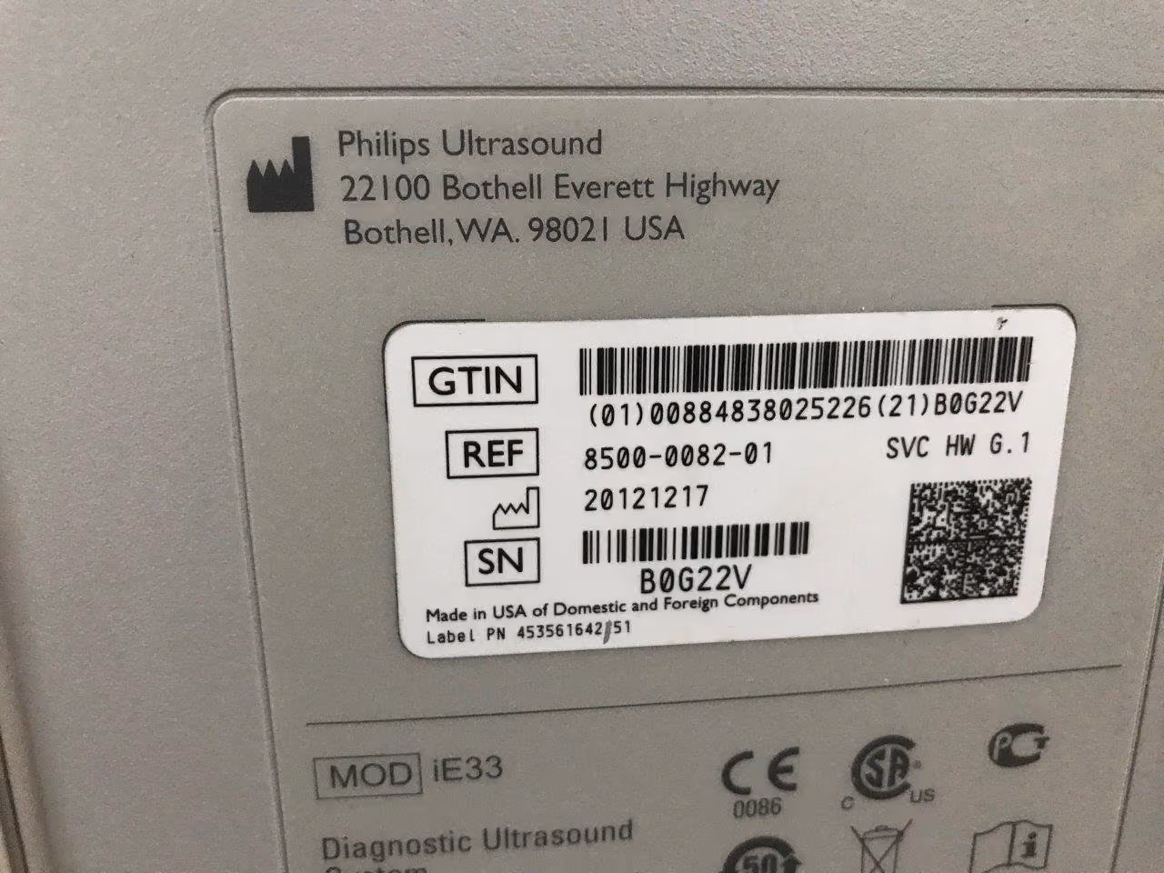 2012 Philips iE33 Cart G.1, photo 11