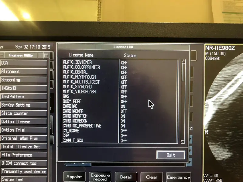 2009 Toshiba Aquilion 64 with Cardiac options, photo 4