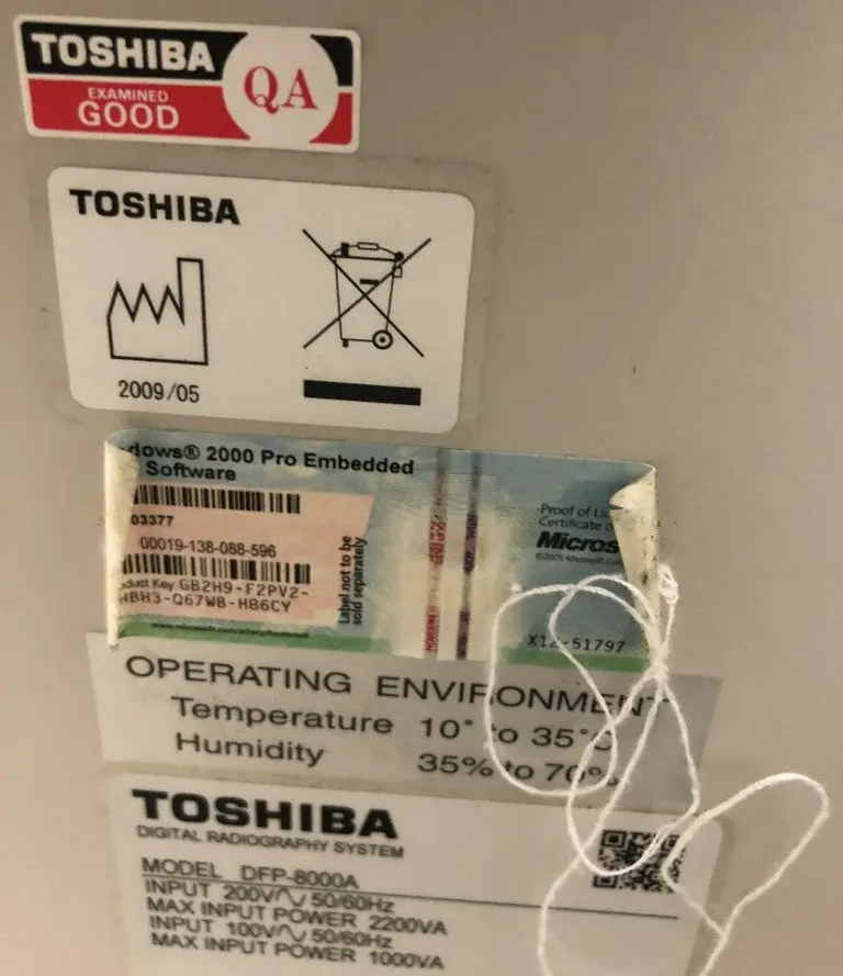 2009 Toshiba Infinix 8000D Cardiac, photo 4