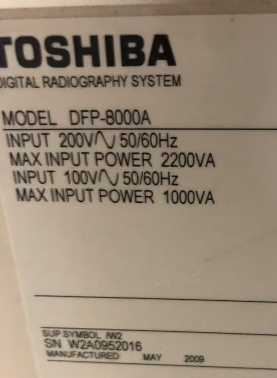 2009 Toshiba Infinix 8000D Cardiac, photo 7