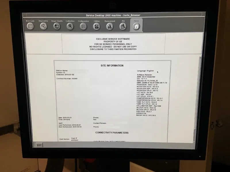2009 GE Senographe Essentials, photo 3