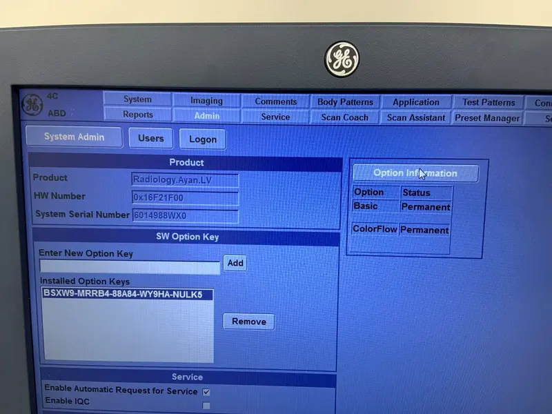 2019 GE Logiq V5, photo 3