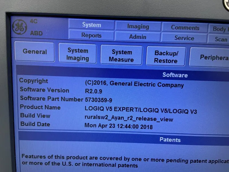 2019 GE Logiq V5, photo 4