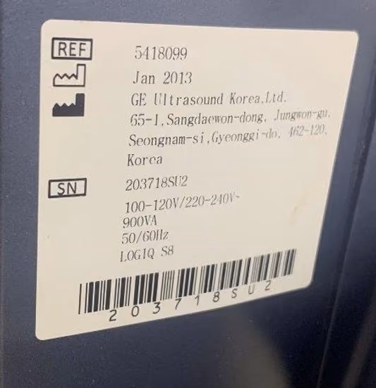 2013 GE Logiq S8, photo 7