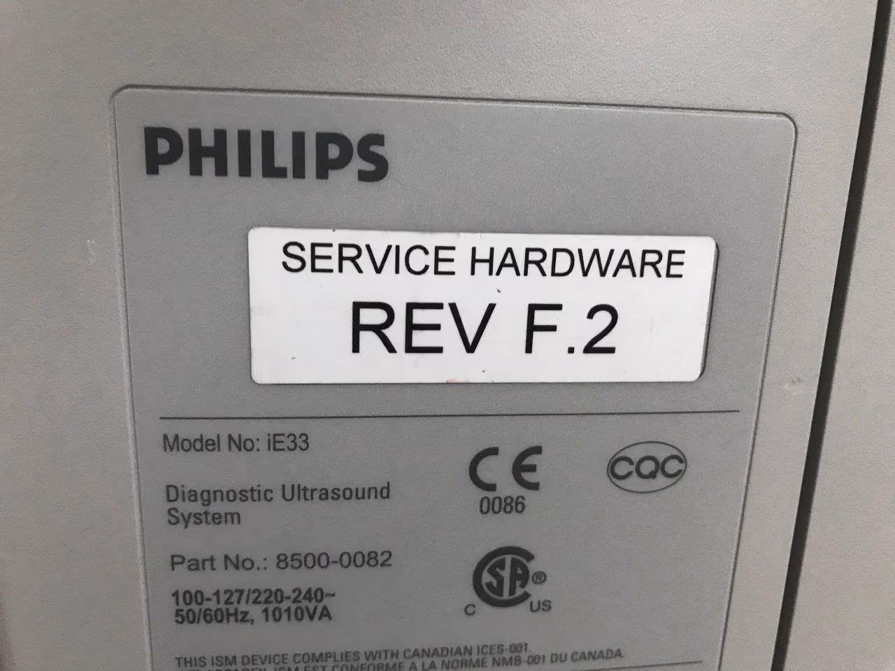 2009 Philips iE33 Cart F.2, photo 8