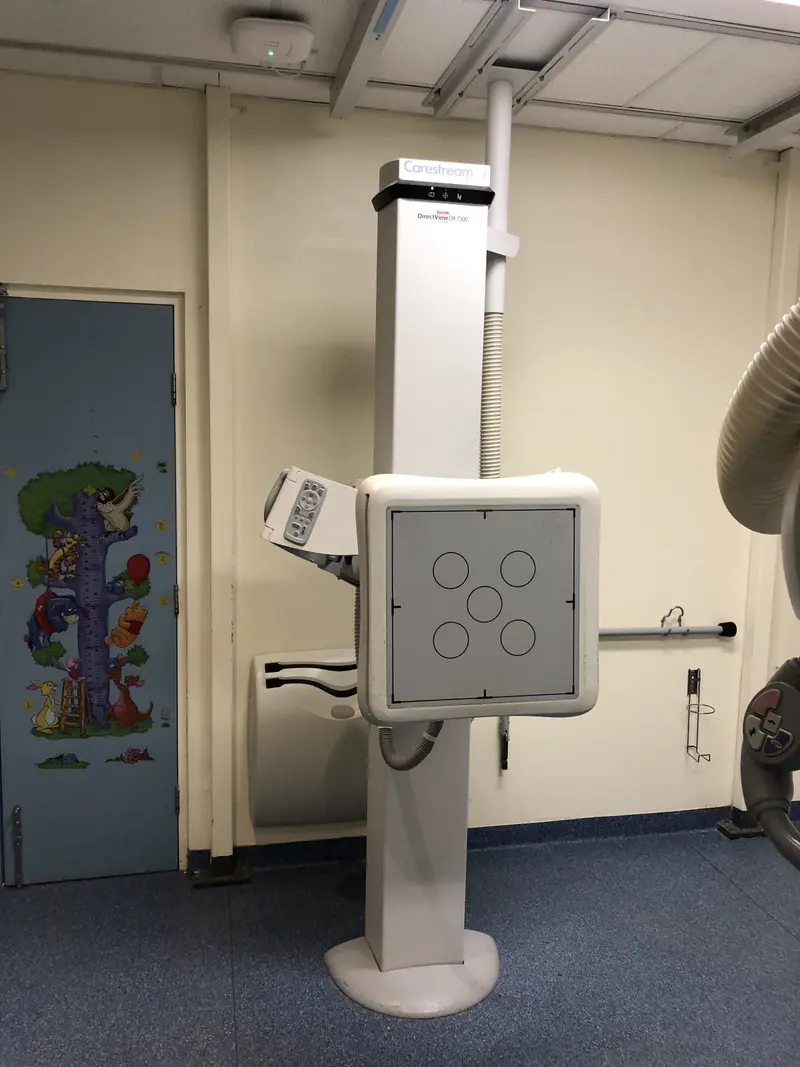 2008 Carestream DR 7500 Digital X-Ray System with Ceiling Suspension, photo 3