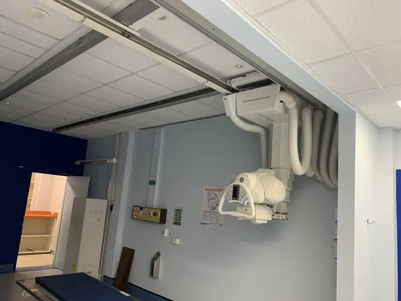 2009 GE Proteus X-Ray System with Ceiling Suspension, photo 2