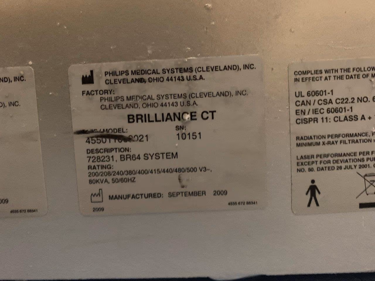 2009 Philips Brilliance 64, photo 10