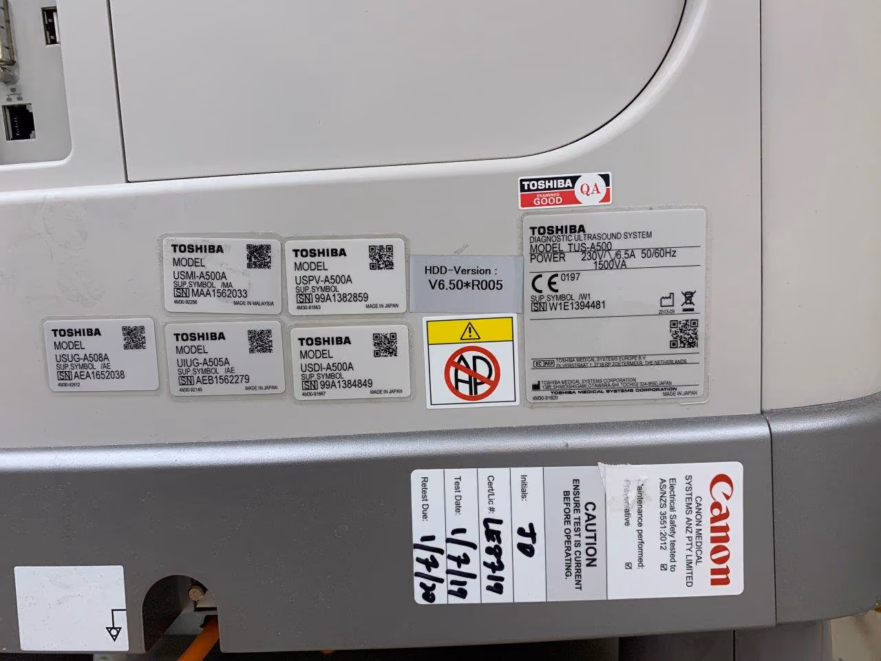 2013 Toshiba Aplio 500, photo 8