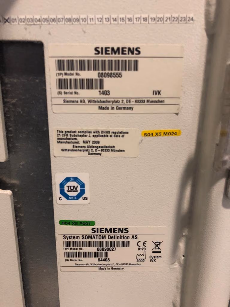 2009 Siemens Definition AS Plus 128 slice, photo 8