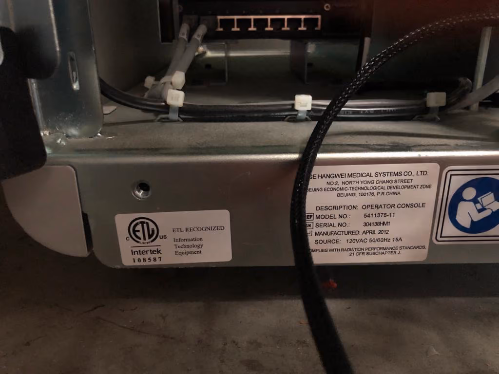 2012 GE Optima 520 16 Slice, photo 5