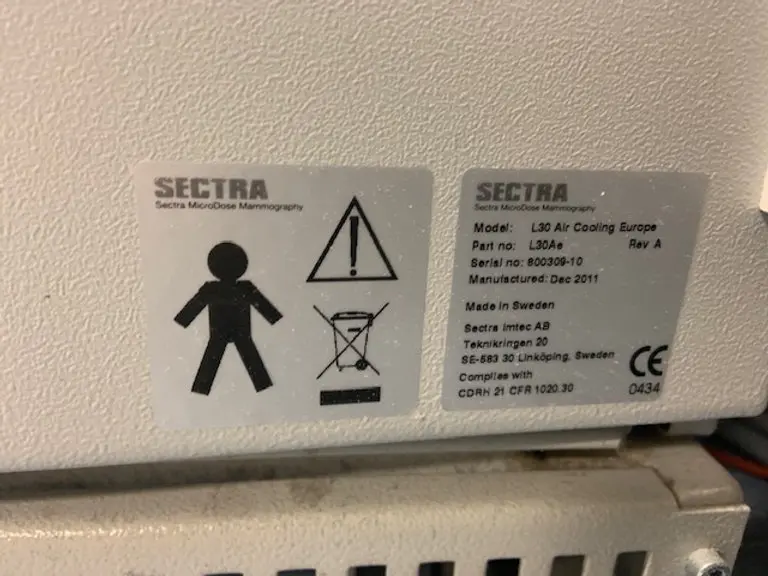 2011 Philips Sectra L30 MicroDose Digital, photo 4