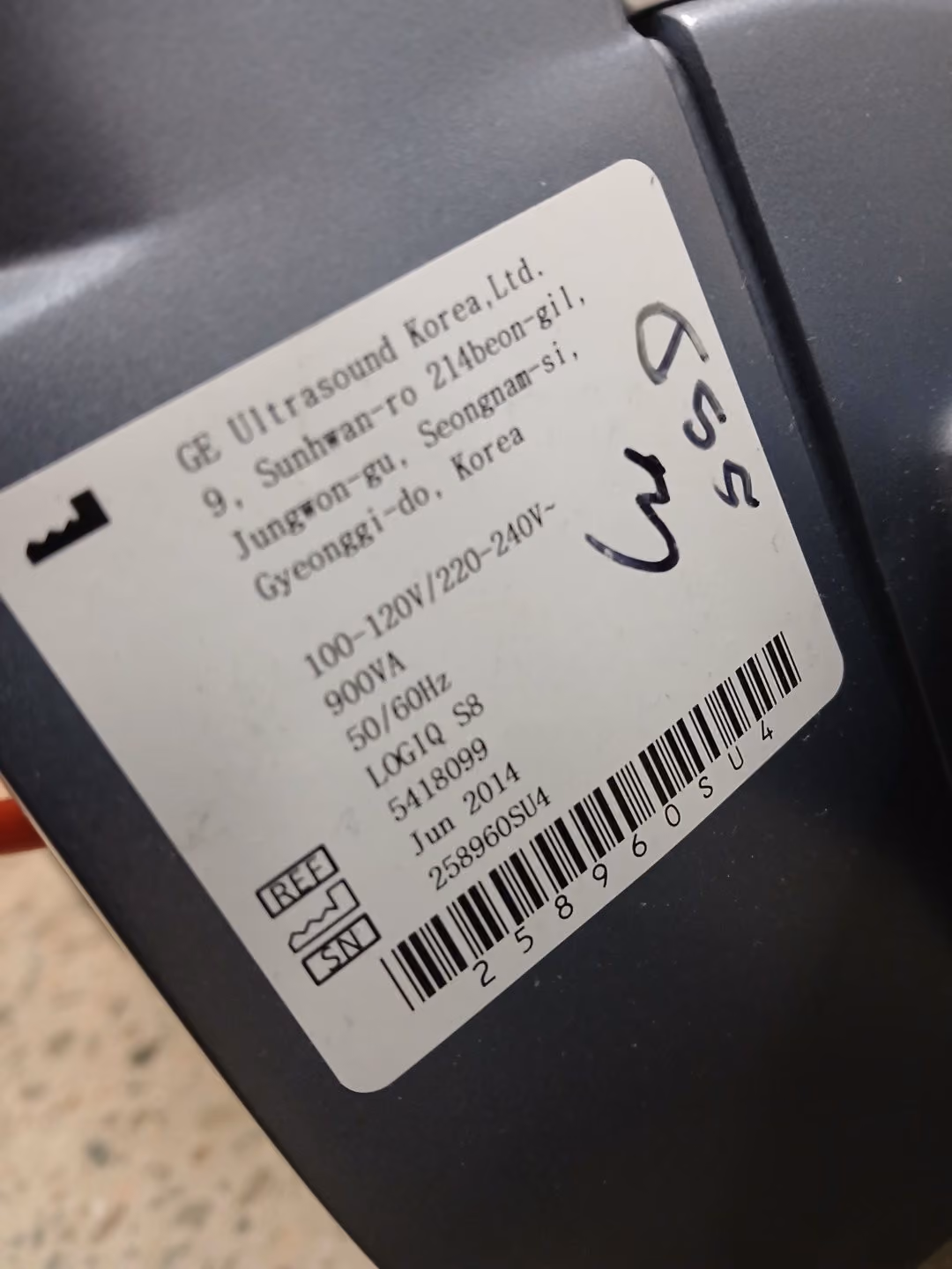 2014 GE Logiq S8, photo 9