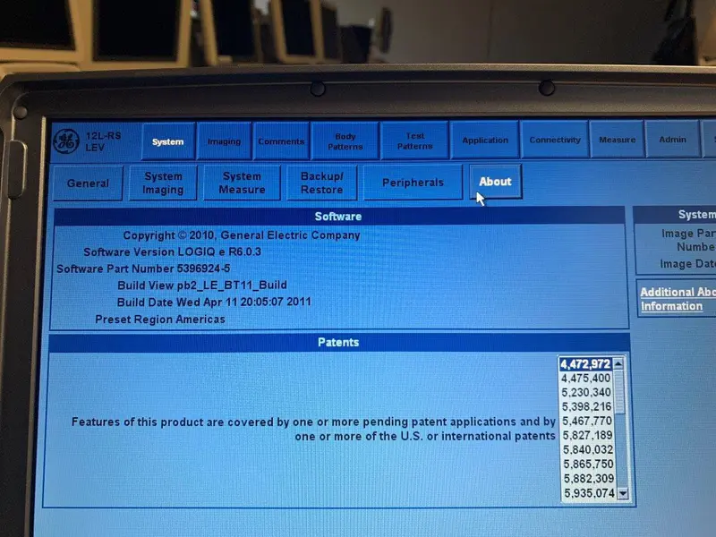 2011 GE Logiq e, photo 2