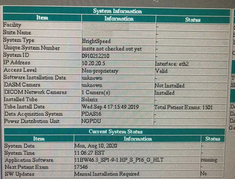 2011 GE Brightspeed 16, photo 2