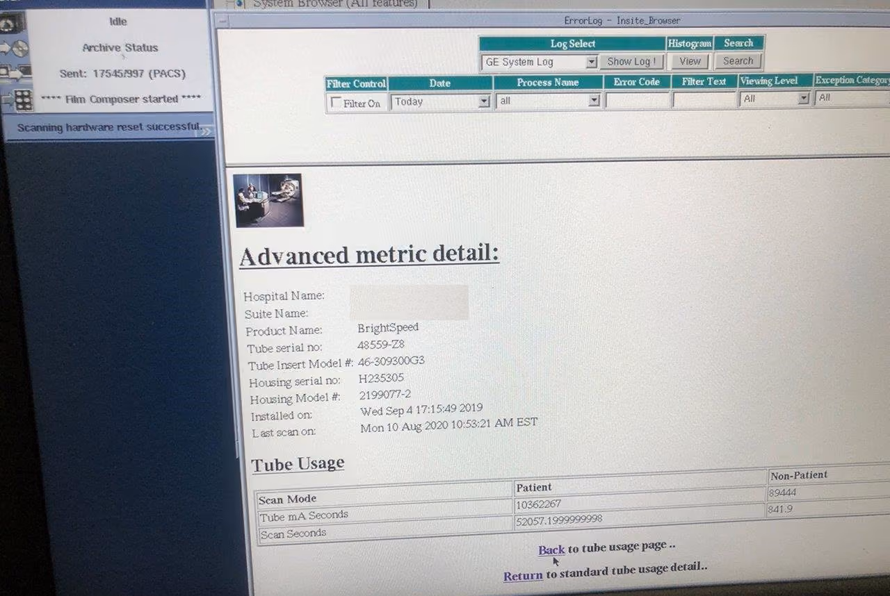 2011 GE Brightspeed 16, photo 6