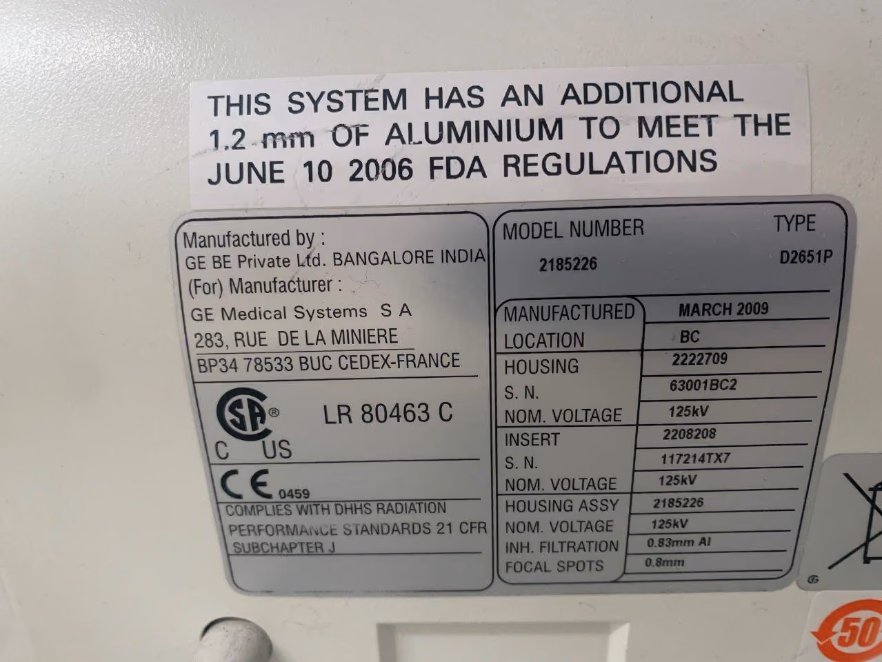 2005 GE AMX4+, photo 7