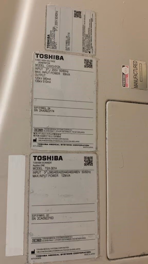 2009 Toshiba Aquilion One – 320 Slice, photo 10