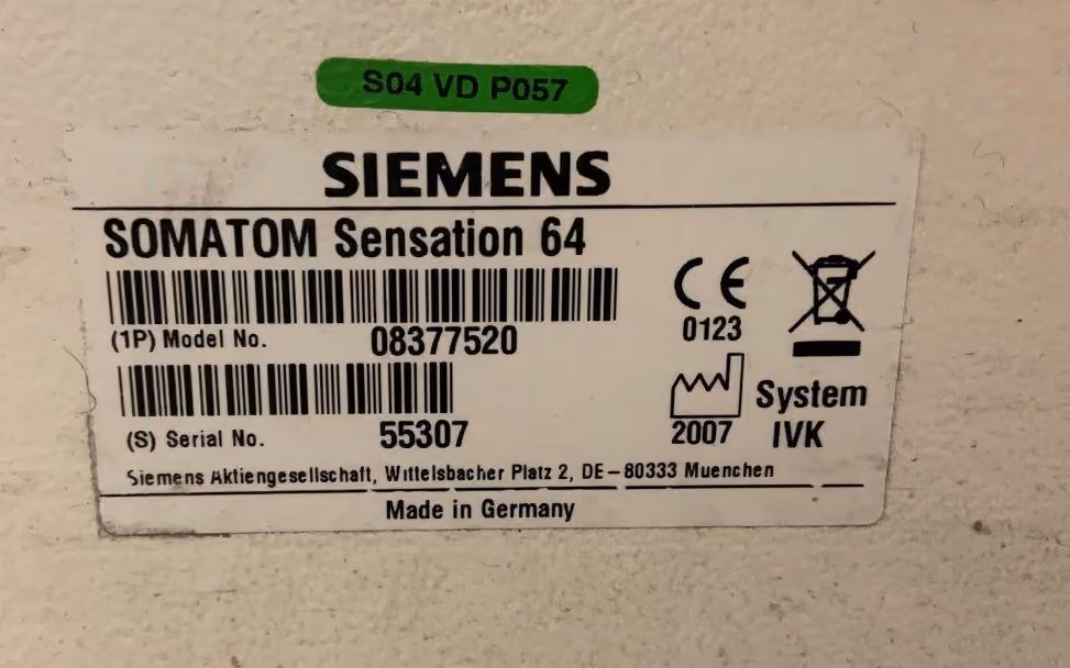 2007 Siemens Sensation 64, photo 11