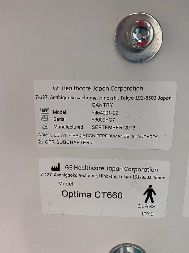 2013 GE Optima 660 128 Slice, photo 9