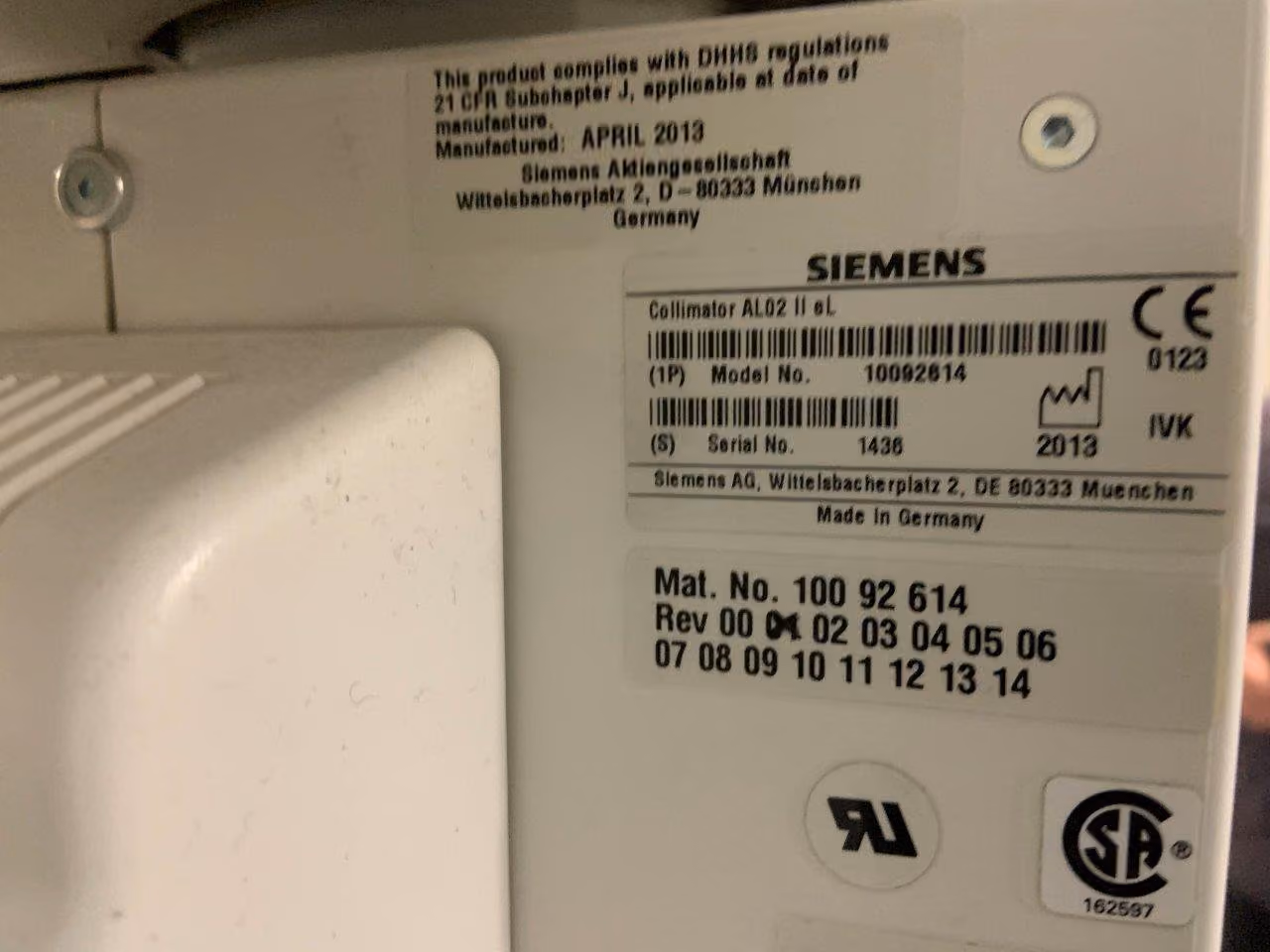 2013 Siemens Axiom Luminous dRF, photo 5