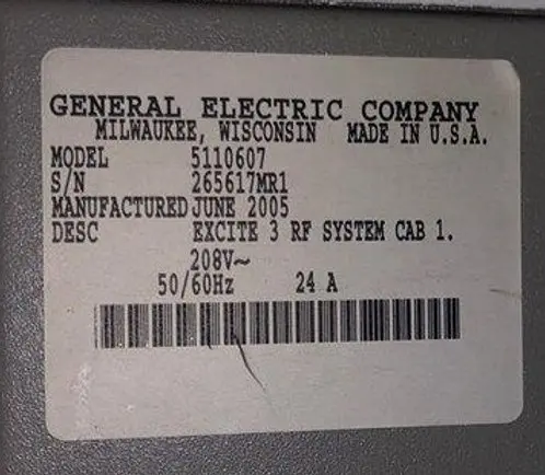 2005 GE 1.5T HDX 23x Mobile MRI, photo 3
