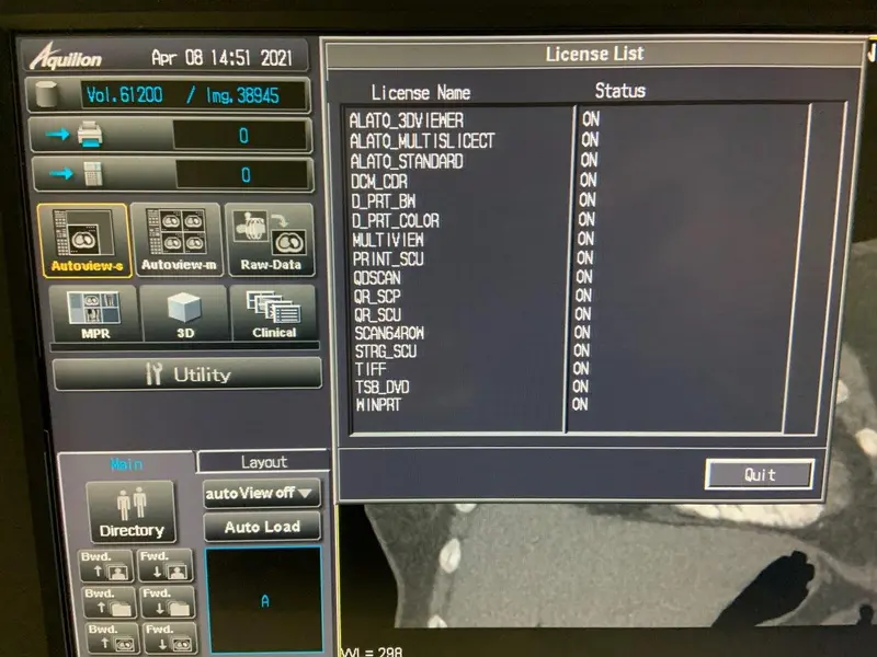 2010 Toshiba Aquilion 64, photo 2