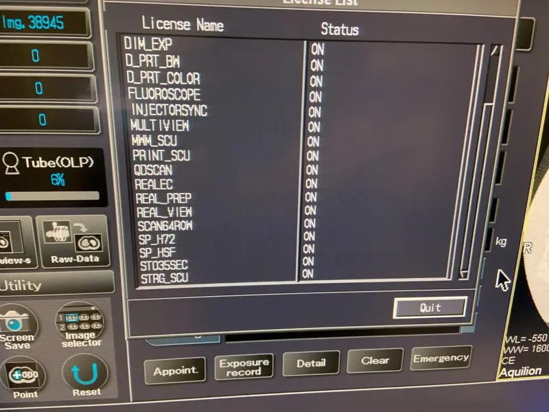2010 Toshiba Aquilion 64, photo 3