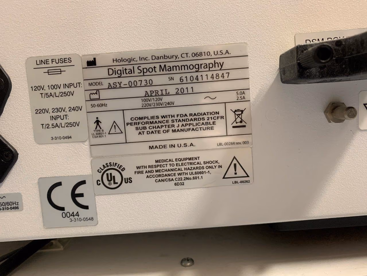 2011 Hologic MultiCare Platinum, photo 5