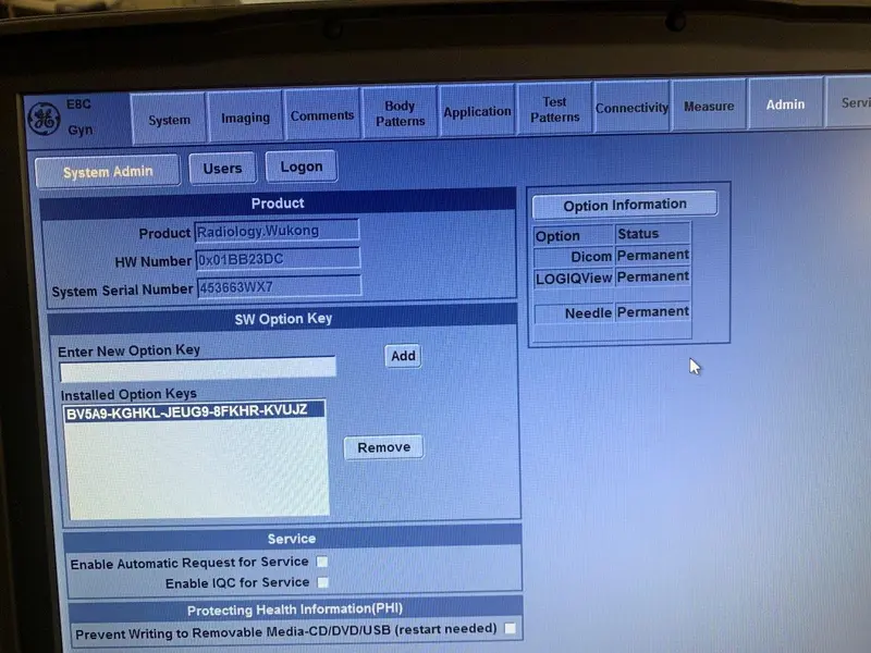 2015 GE Logiq e, photo 3