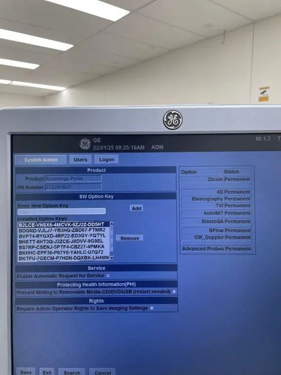 2013 GE Logiq S8, photo 3