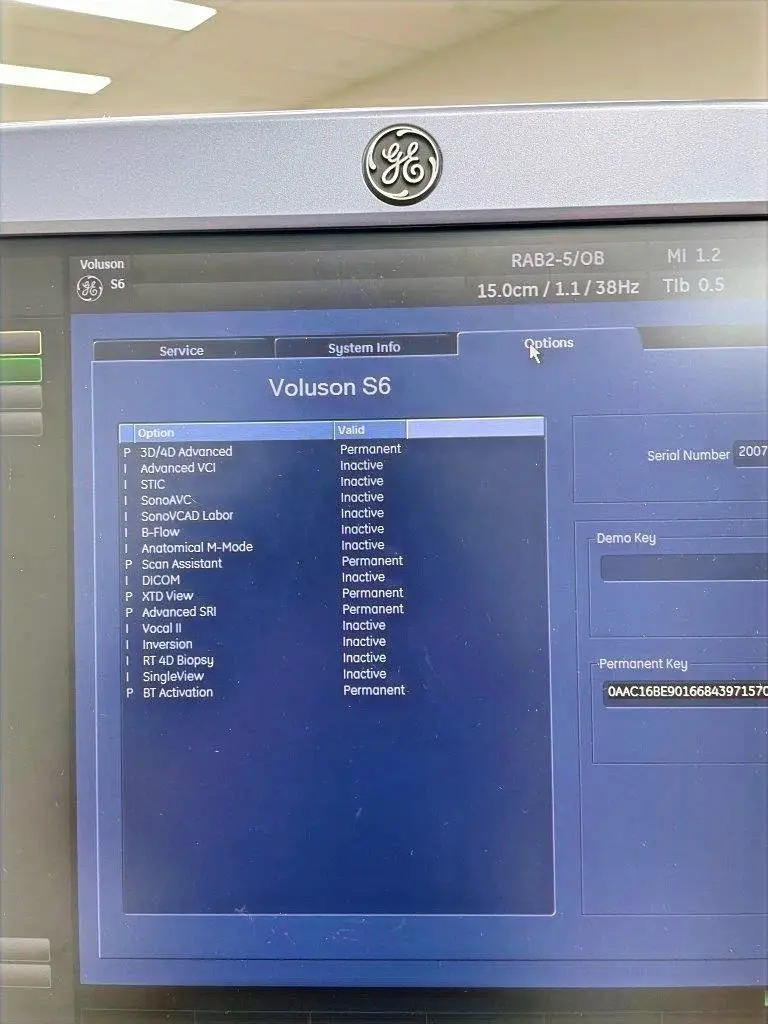 2012 GE Voluson S6 -3D/4D, photo 2